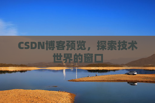 CSDN博客预览，探索技术世界的窗口